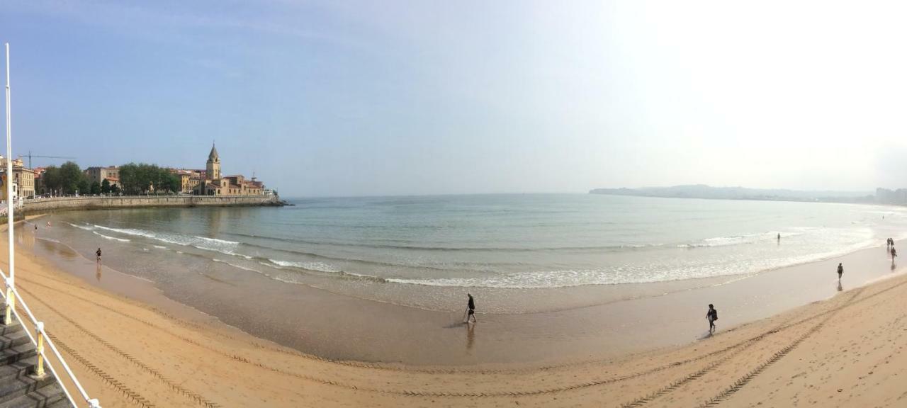 Atico Marques Playa Centro - Garaje Opcional Apartment กิฮอน ภายนอก รูปภาพ